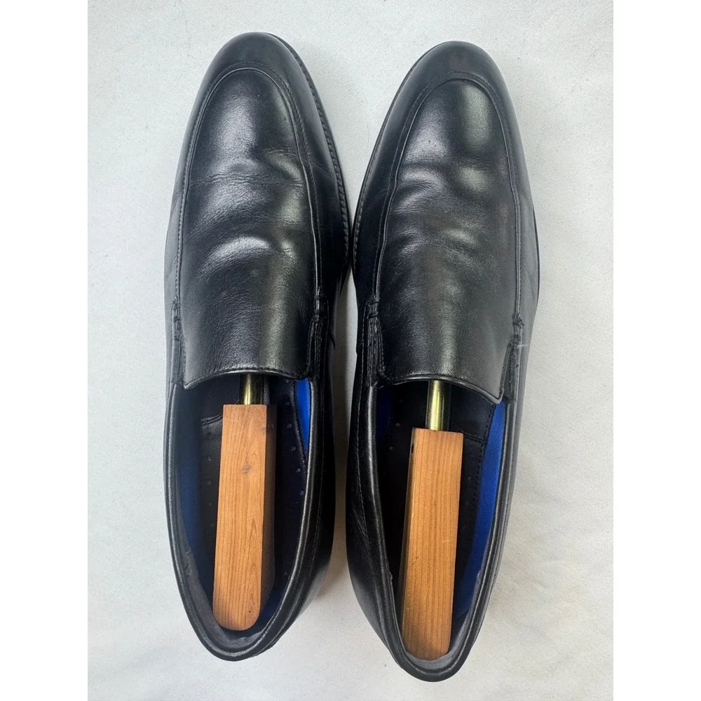 Johnston & Murphy Stockton Venetian Loafer, Men's Size 11.5 M, Black MSRP $149‎